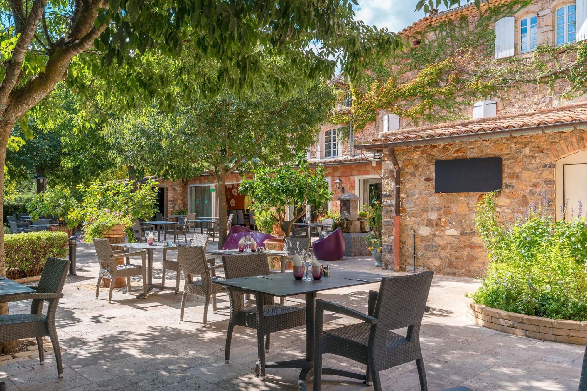 Hôtel Restaurant Le Pradinas Anduze Exterior foto